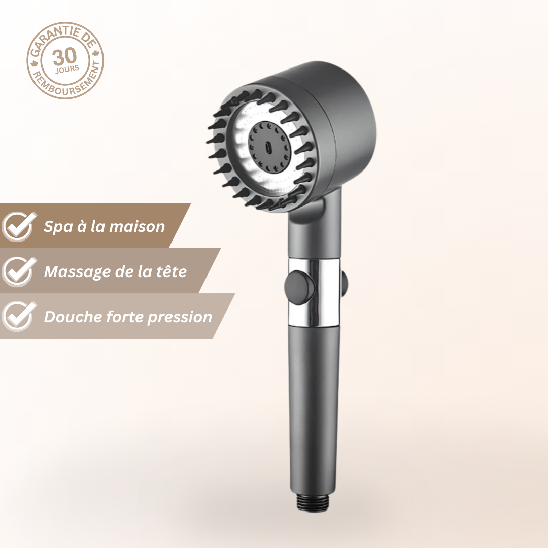 Hydroluxe™ - Pomme de douche haute pression et filtrante